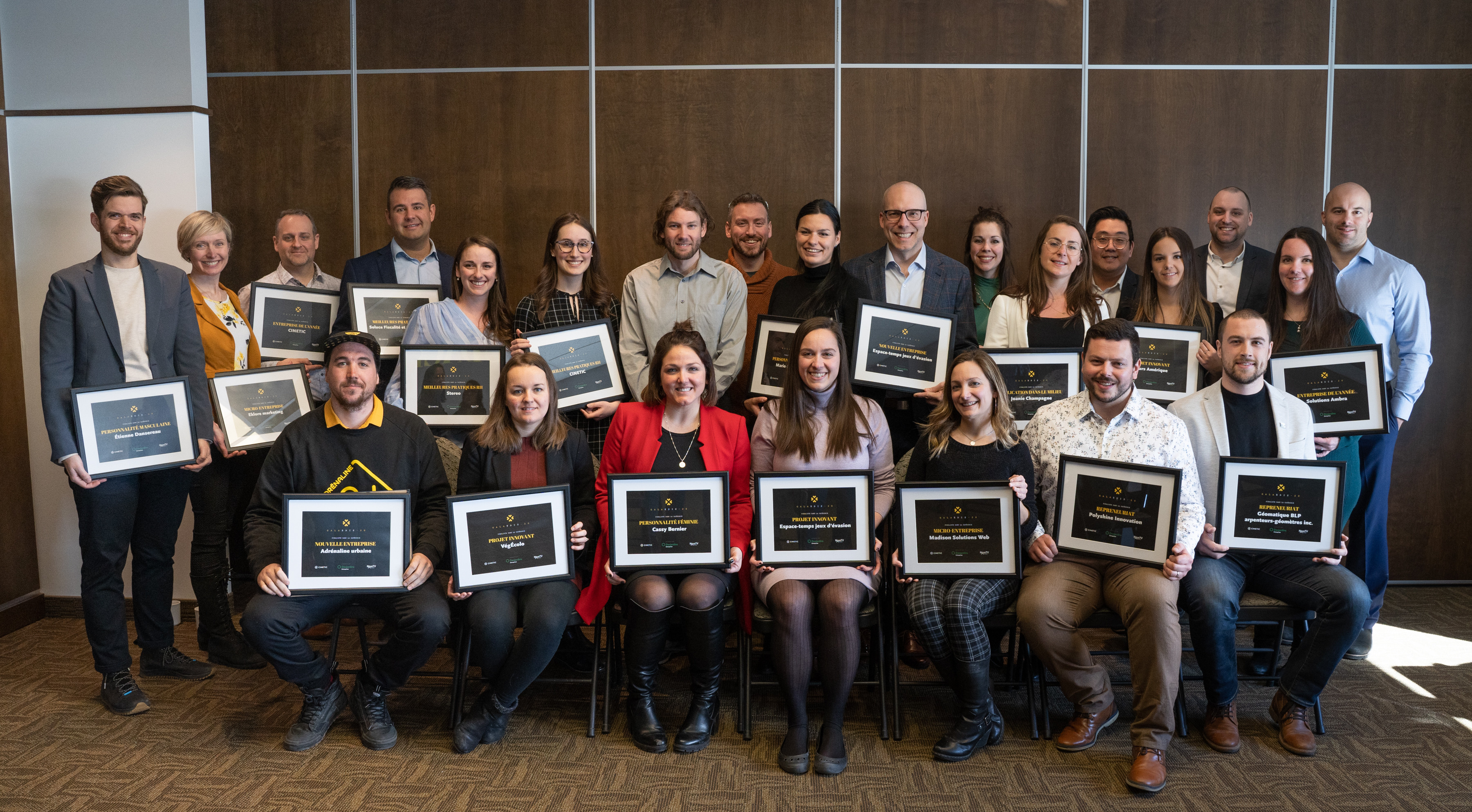 La Jeune Chambre de la Mauricie dévoile ses finalistes pour le Gala Edis 2020, présenté par Desjardins Entreprises
