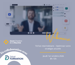 Webinaire - TikTok Intermédiaire : Optimisez votre stratégie actuelle
