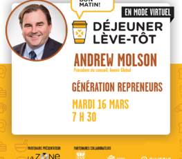 Déjeuner Lève-Tôt | GÉNÉRATION REPRENEURS