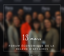 Forum économique de la relève d’affaires | 13 mas 2025