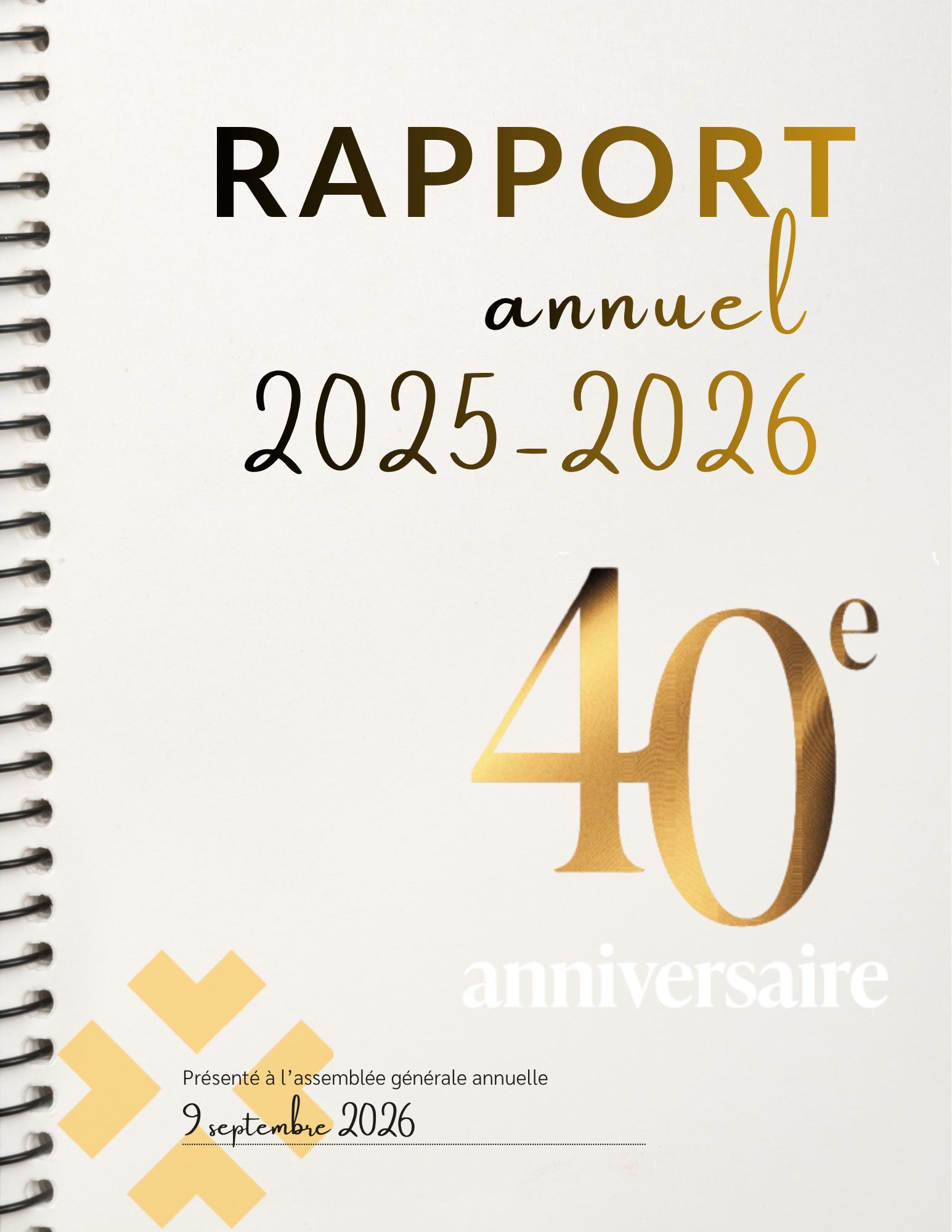 Le rapport annuel 2025-2026 est disponible !