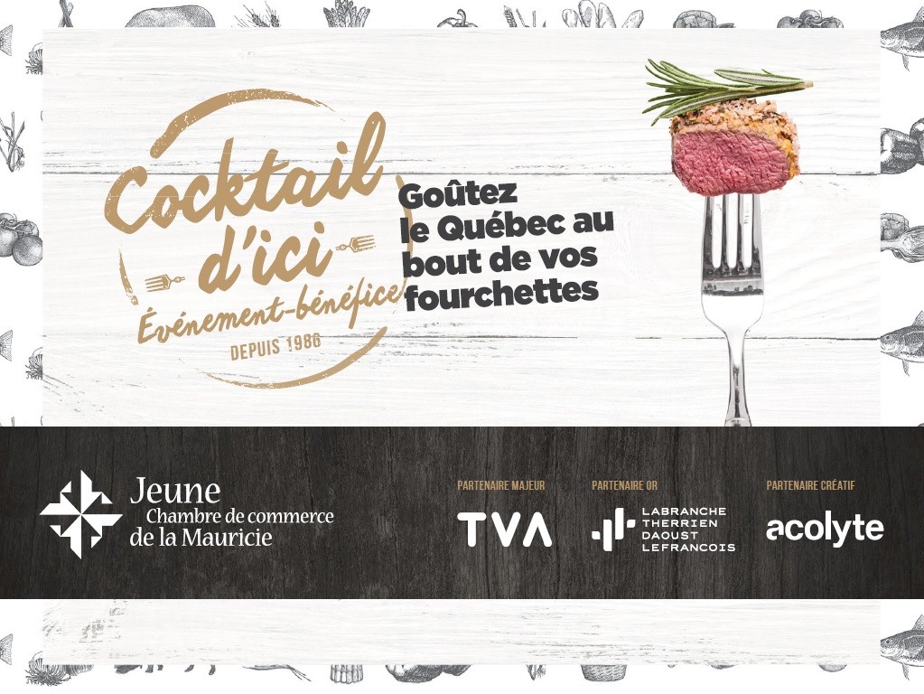 La Jeune Chambre de commerce de la Mauricie présente son COCKTAIL D’ICI !