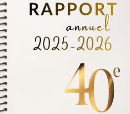 Le rapport annuel 2025-2026 est disponible !