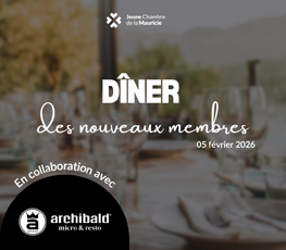 Dîner des nouveaux membres