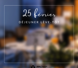 Déjeuner Lève-tôt