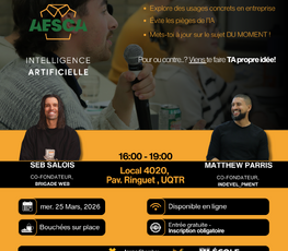 AESCA Parle Business : L'IA en affaires !