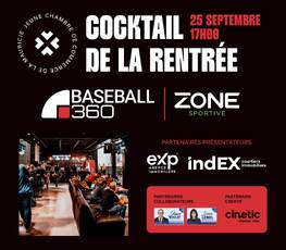 Cocktail de la rentrée, présenté par  INDEX courtiers immobiliers