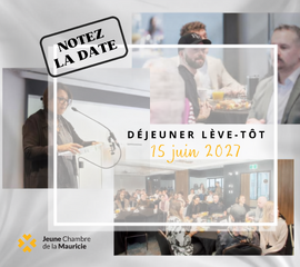 Déjeuner Lève-Tôt | JOELLE Collection présenté par Gabriel Nadeau, courtier immobilier