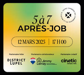 Après-Job au District Lupel