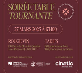 Souper Table Tournante