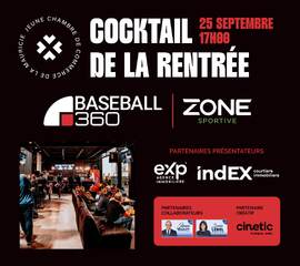 Cocktail de la rentrée, présenté par  INDEX courtiers immobiliers
